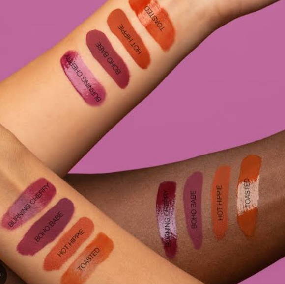 🆕1 Mini HudaBeauty Liquid Matte Transfer Lipstick Unopened- Hot Hippie NEW - Picture 6 of 6